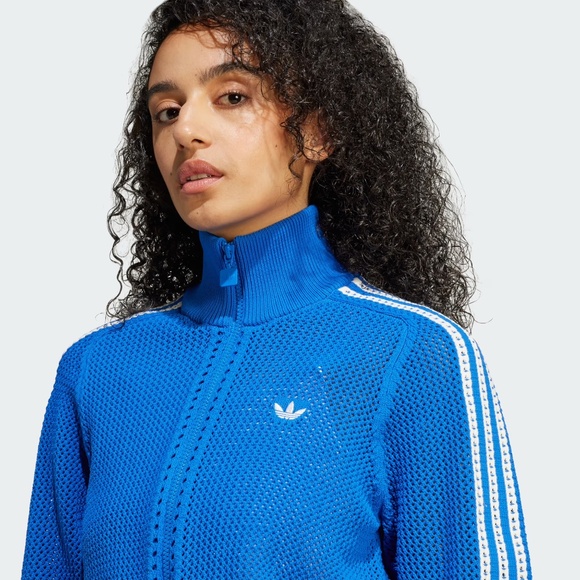 adidas Originals Premium Crochet Track Top - Picture 3 of 5